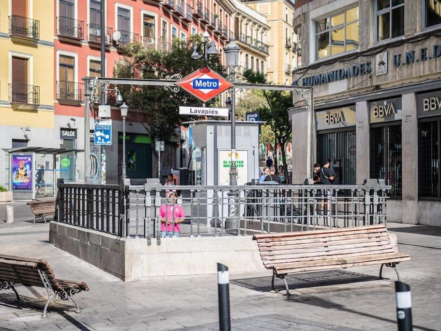 Appartement Apartamento A 2 Minutos De Lavapies, Madrid Extérieur photo